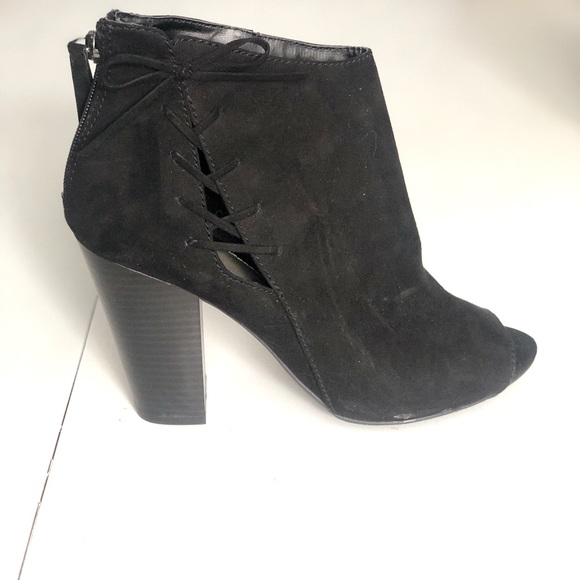 Peep Toe Booties - Picture 1 of 3